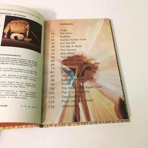 Vintage 1967 Magic Letters Hardcover Holt Rinehart and Winston Book - Picture 9 of 16